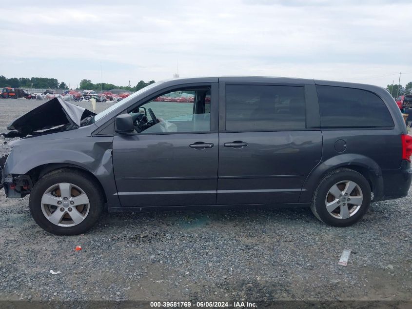 2017 Dodge Grand Caravan Se VIN: 2C4RDGBG8HR617369 Lot: 39581769