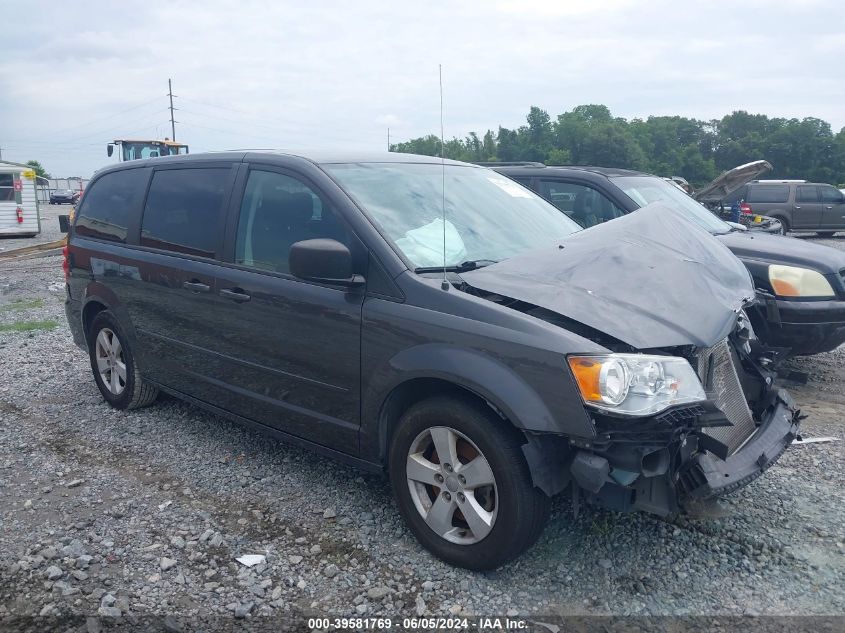 2017 Dodge Grand Caravan Se VIN: 2C4RDGBG8HR617369 Lot: 39581769