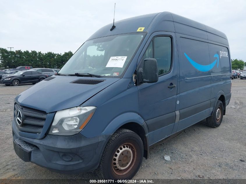 2018 Mercedes-Benz Sprinter 2500 Standard Roof V6 VIN: WD3PE7CD9JP646714 Lot: 39581771