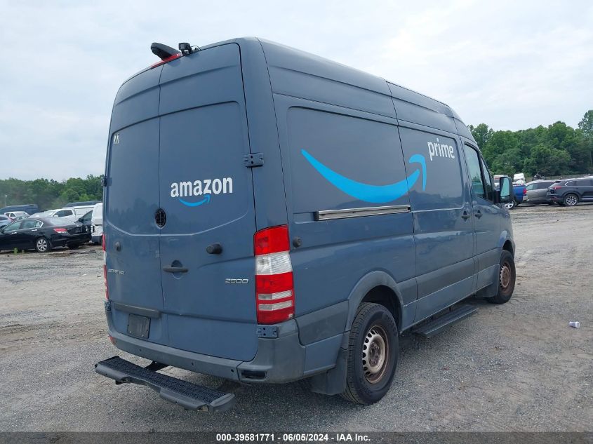 2018 Mercedes-Benz Sprinter 2500 Standard Roof V6 VIN: WD3PE7CD9JP646714 Lot: 39581771