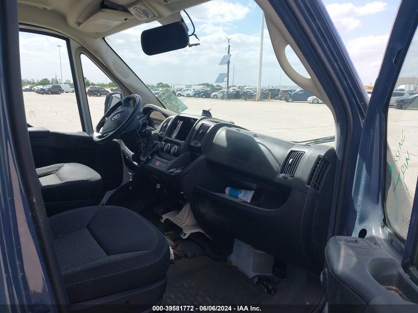 2018 Ram Promaster 2500 High Roof 159 Wb VIN: 3C6TRVDG0JE160502 Lot: 39581772