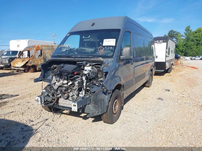2019 Mercedes-Benz Sprinter 2500 High Roof V6 VIN: WD4PF1CD8KP125281 Lot: 39581773