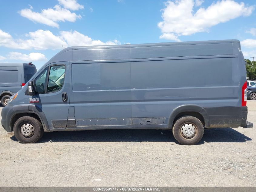 2020 Ram Promaster 3500 Cargo Van High Roof 159 Wb Ext VIN: 3C6URVJG9LE116879 Lot: 39581777