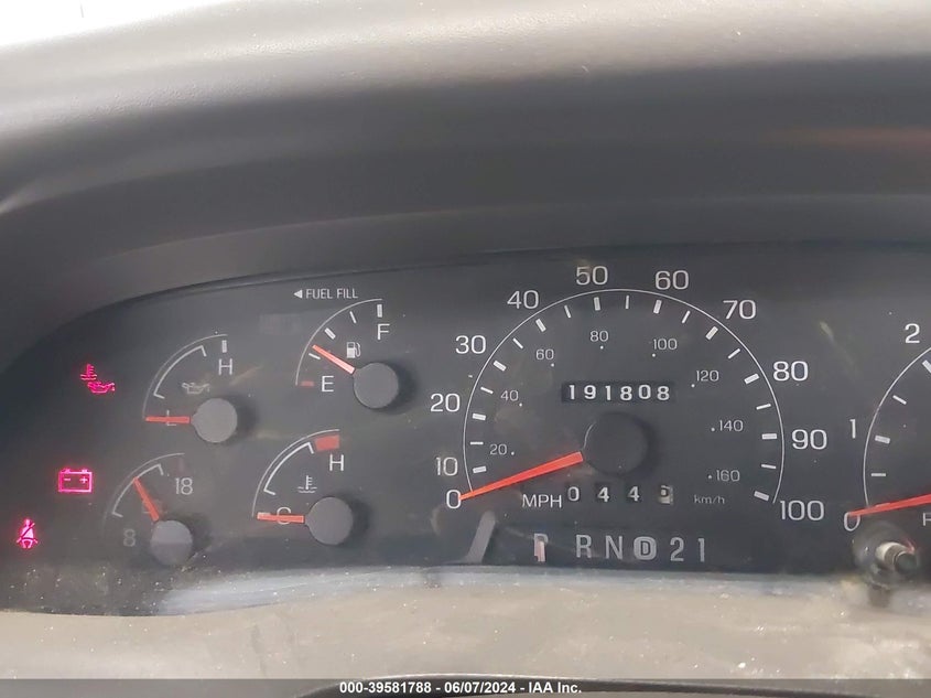 2000 Ford F-250 Lariat/Xl/Xlt VIN: 1FTNX21S7YEE20639 Lot: 39581788