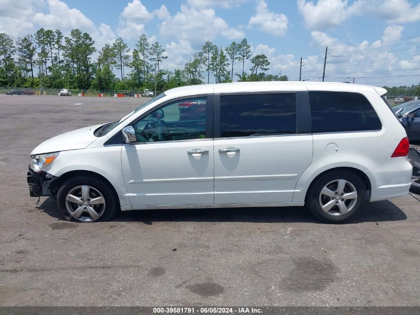 2010 Volkswagen Routan Se VIN: 2V4RW3D19AR324829 Lot: 39581791