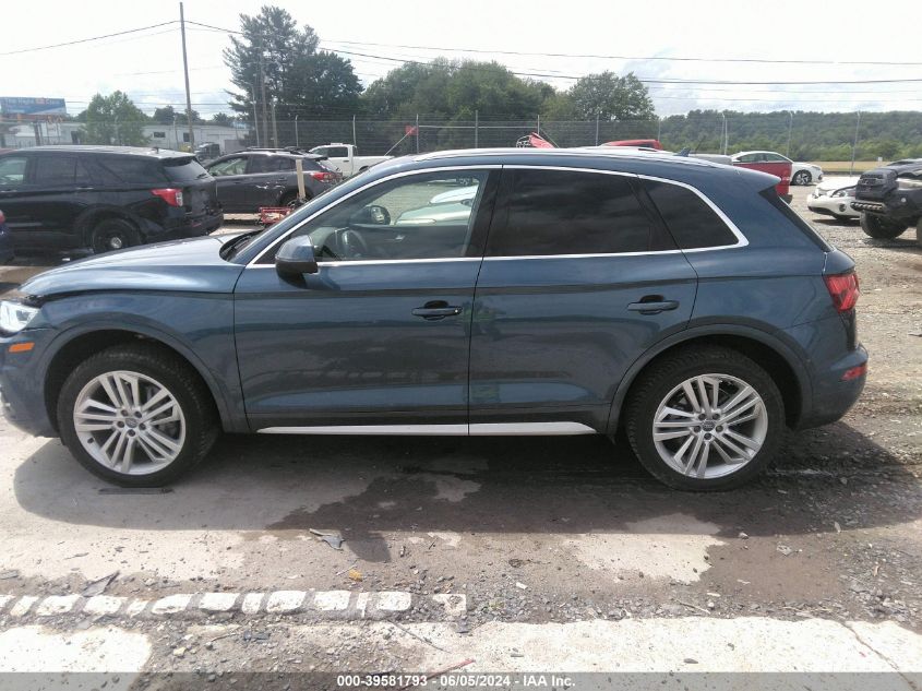 2018 Audi Q5 2.0T Premium/2.0T Tech Premium VIN: WA1CNAFY3J2167888 Lot: 39581793