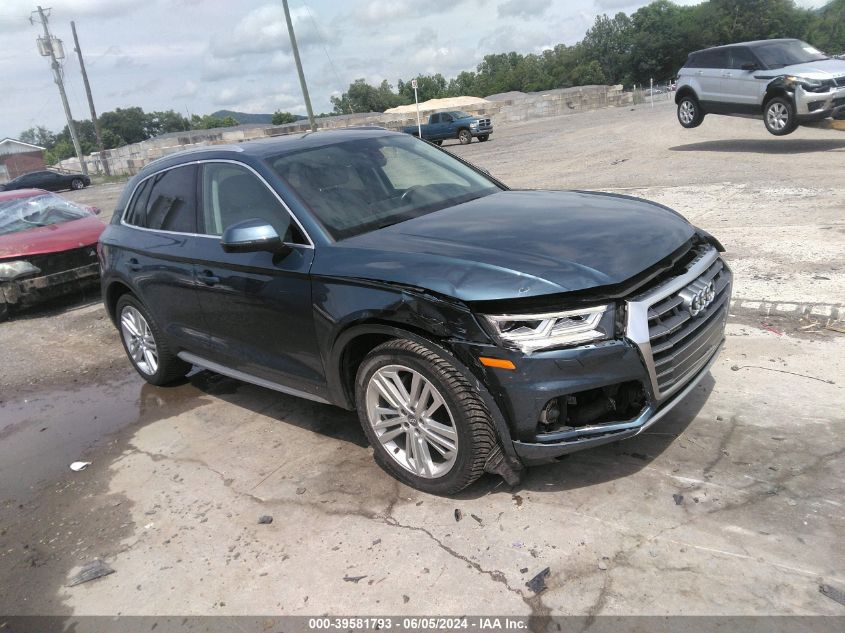 2018 Audi Q5 2.0T Premium/2.0T Tech Premium VIN: WA1CNAFY3J2167888 Lot: 39581793