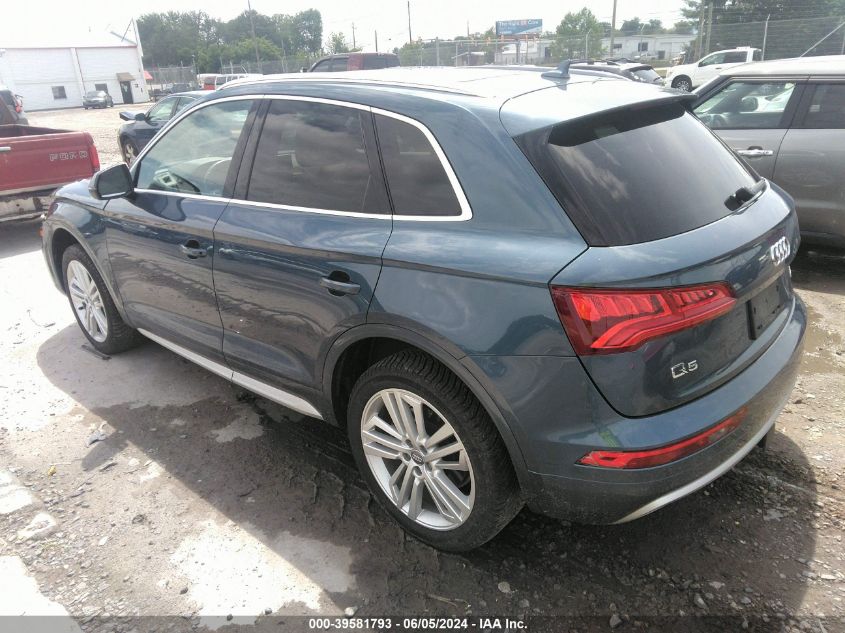 2018 Audi Q5 2.0T Premium/2.0T Tech Premium VIN: WA1CNAFY3J2167888 Lot: 39581793