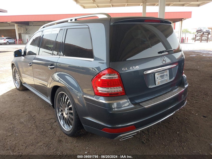 2011 Mercedes-Benz Gl 450 4Matic VIN: 4JGBF7BE4BA678185 Lot: 39581795