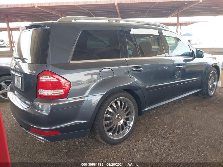 2011 Mercedes-Benz Gl 450 4Matic VIN: 4JGBF7BE4BA678185 Lot: 39581795