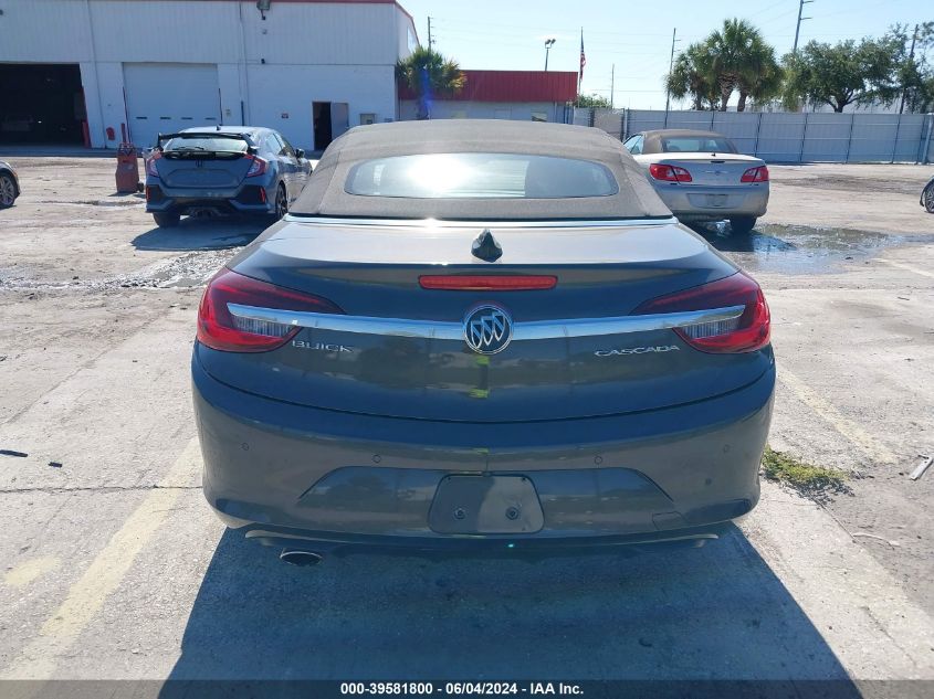 W04WT3N51GG025864 | 2016 BUICK CASCADA