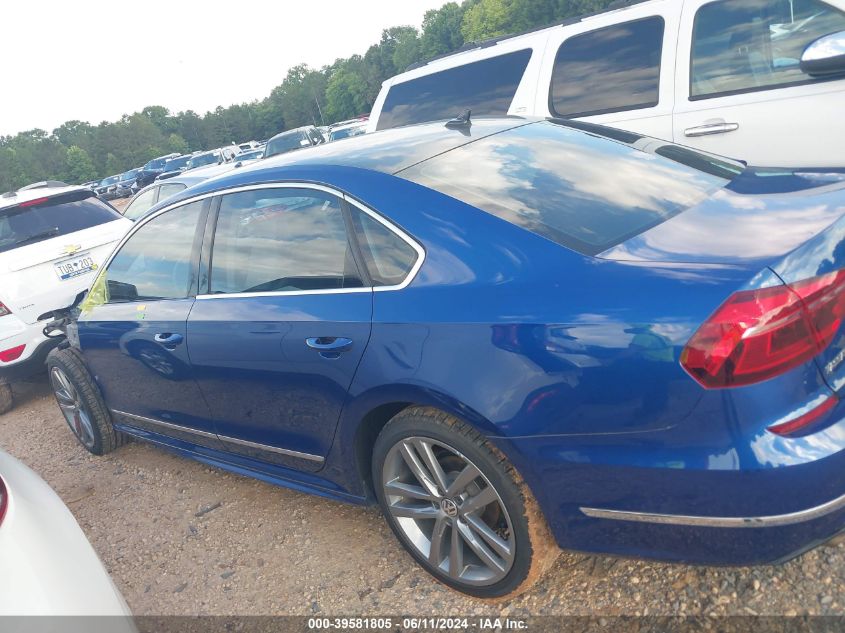 2017 VOLKSWAGEN PASSAT 1.8T R-LINE - 1VWDT7A3XHC006972