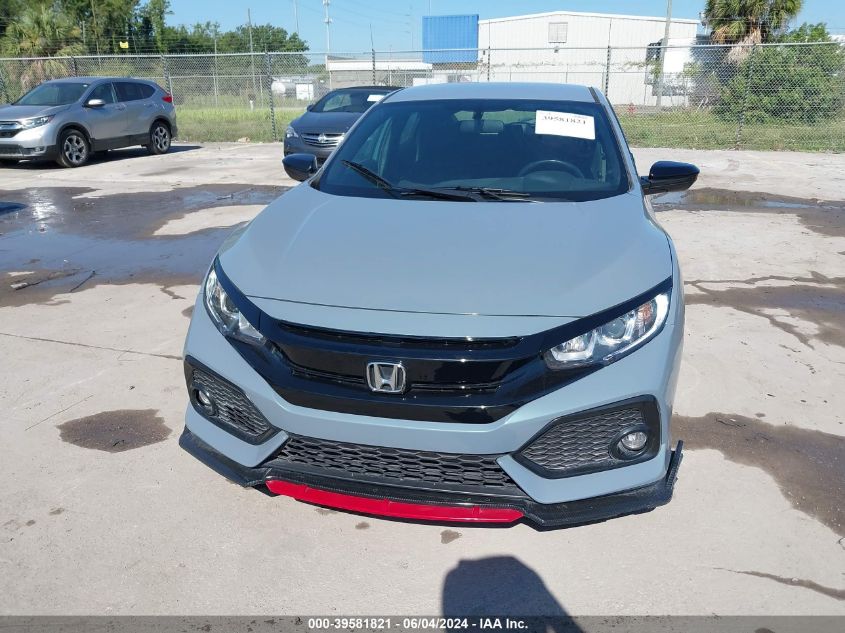 SHHFK7H45HU411703 | 2017 HONDA CIVIC