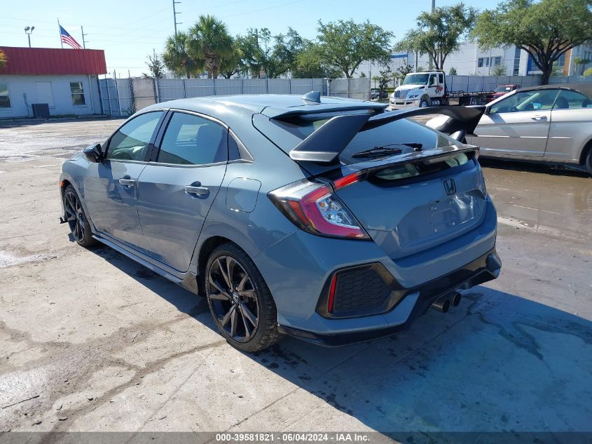 SHHFK7H45HU411703 | 2017 HONDA CIVIC