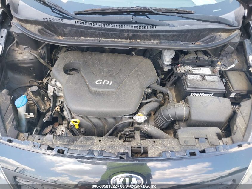 2014 Kia Rio Lx VIN: KNADM4A31E6326607 Lot: 39581822