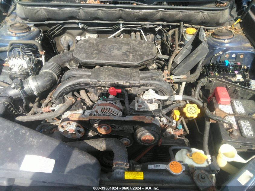 2010 Subaru Outback 2.5I VIN: 4S4BRBAC0A3347486 Lot: 39581824