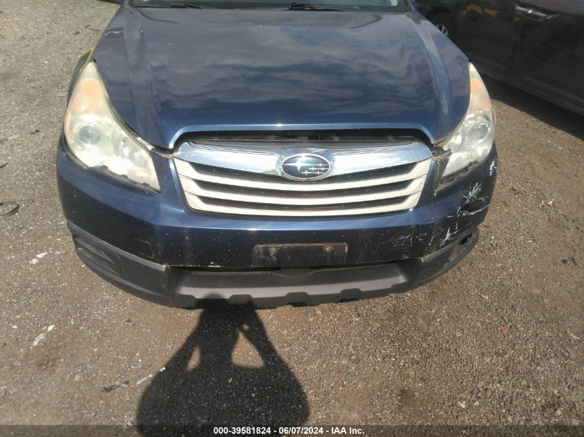 2010 Subaru Outback 2.5I VIN: 4S4BRBAC0A3347486 Lot: 39581824