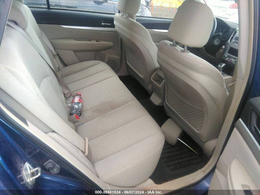 2010 Subaru Outback 2.5I VIN: 4S4BRBAC0A3347486 Lot: 39581824