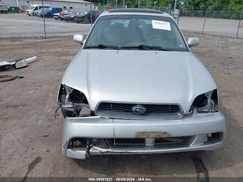 2004 Subaru Legacy L Special VIN: 4S3BE625647207219 Lot: 39581827