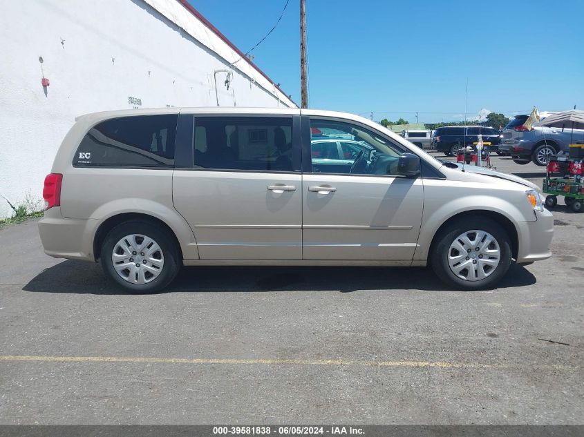 2013 Dodge Grand Caravan Se VIN: 2C4RDGBG0DR794685 Lot: 39581838