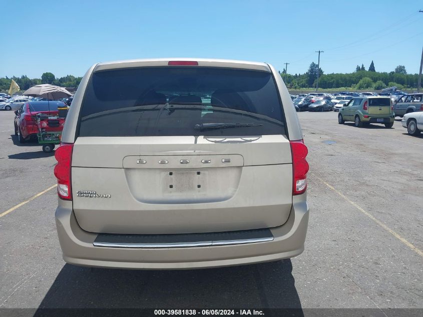 2013 Dodge Grand Caravan Se VIN: 2C4RDGBG0DR794685 Lot: 39581838