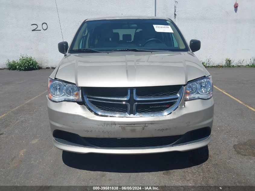 2013 Dodge Grand Caravan Se VIN: 2C4RDGBG0DR794685 Lot: 39581838