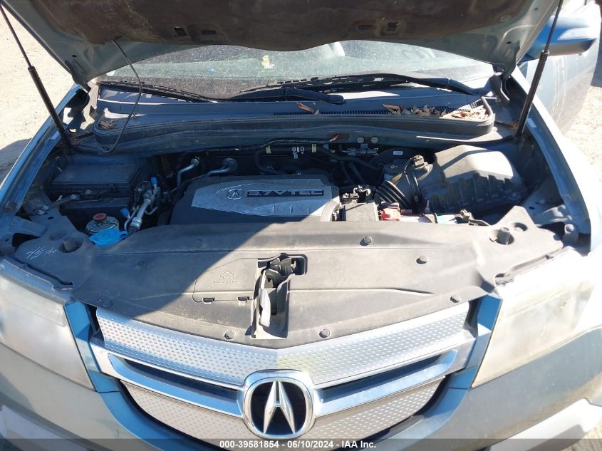 2008 Acura Mdx Technology Package VIN: 2HNYD28468H542456 Lot: 39581854