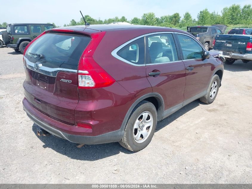 2015 HONDA CR-V LX - 2HKRM4H34FH610383