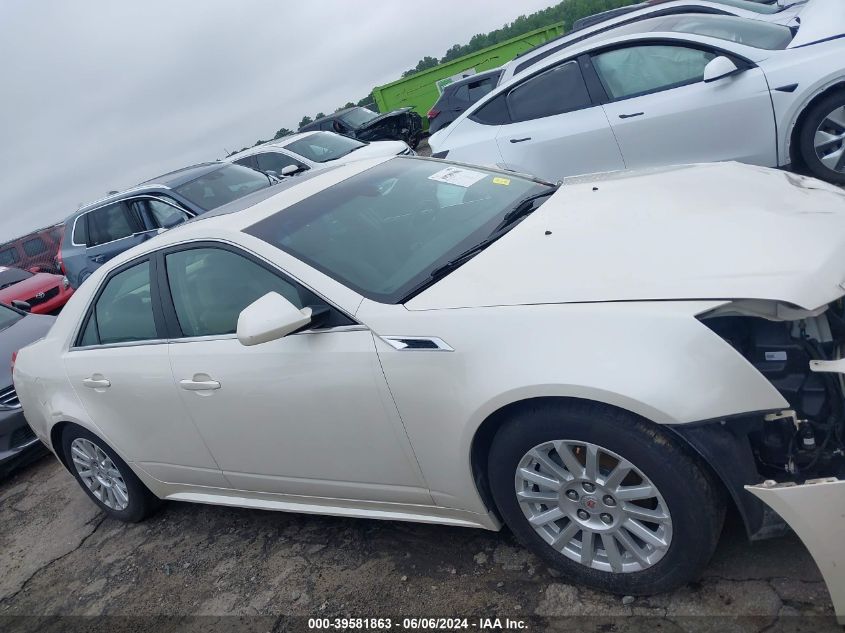 2013 Cadillac Cts Luxury VIN: 1G6DE5E52D0162886 Lot: 39581863