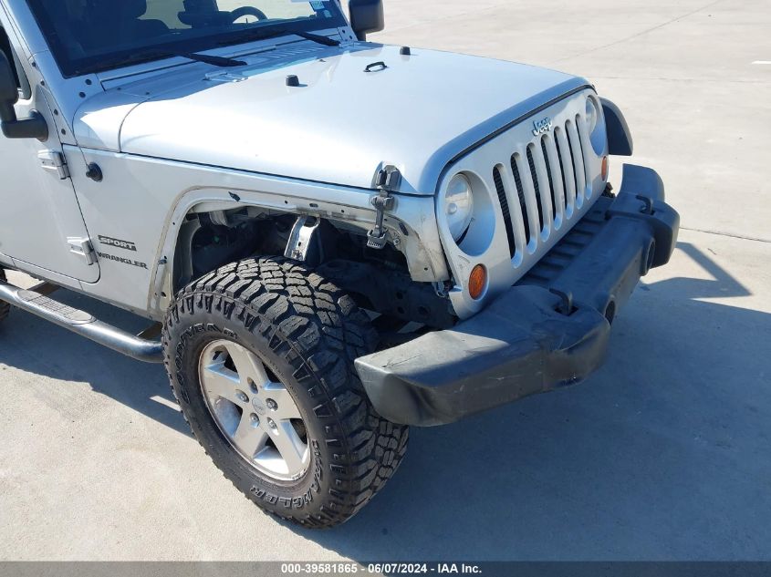 2012 Jeep Wrangler Sport VIN: 1C4AJWAG4CL128518 Lot: 39581865