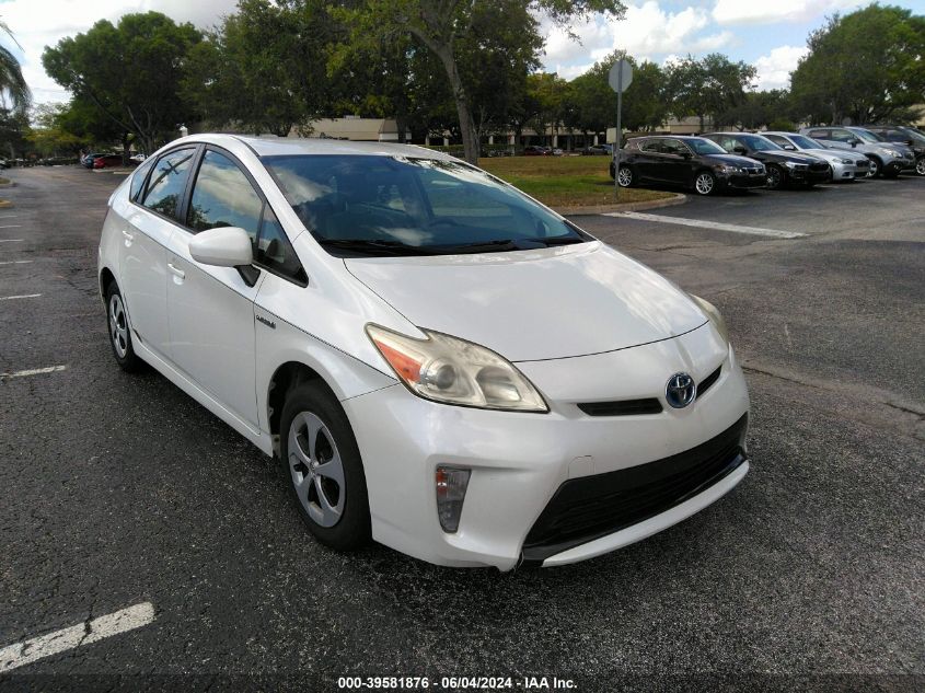 2015 Toyota Prius Two VIN: JTDKN3DU9F0436590 Lot: 39581876