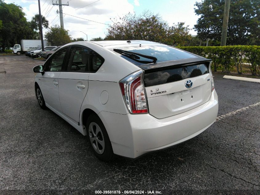 2015 Toyota Prius Two VIN: JTDKN3DU9F0436590 Lot: 39581876