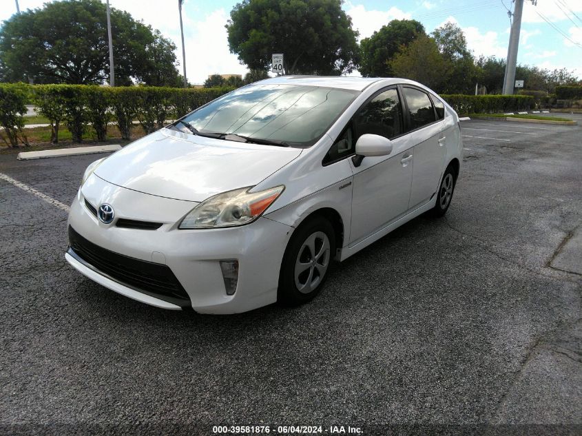 2015 Toyota Prius Two VIN: JTDKN3DU9F0436590 Lot: 39581876