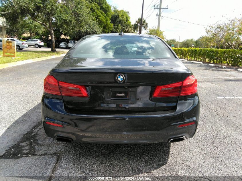 2018 BMW 530I xDrive VIN: WBAJA7C56JWA73843 Lot: 39581879