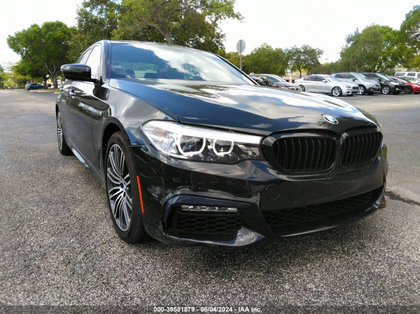 2018 BMW 530I xDrive VIN: WBAJA7C56JWA73843 Lot: 39581879