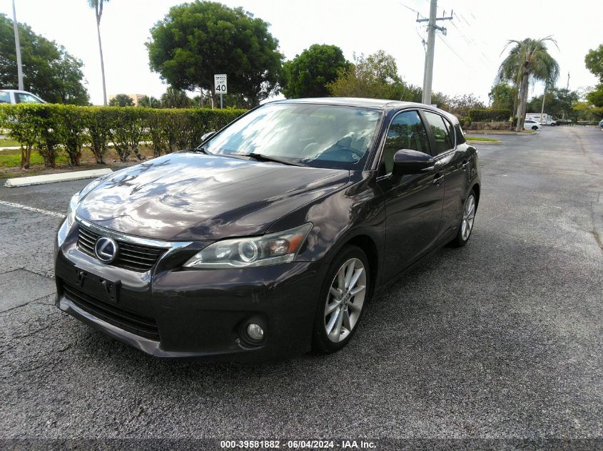 2012 Lexus Ct 200H VIN: JTHKD5BH6C2117716 Lot: 39581882