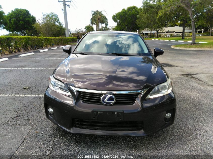 2012 Lexus Ct 200H VIN: JTHKD5BH6C2117716 Lot: 39581882