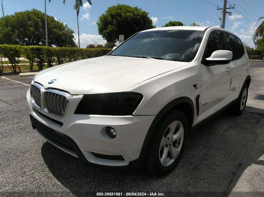 2012 BMW X3 xDrive28I VIN: 5UXWX5C51CL723237 Lot: 39581891