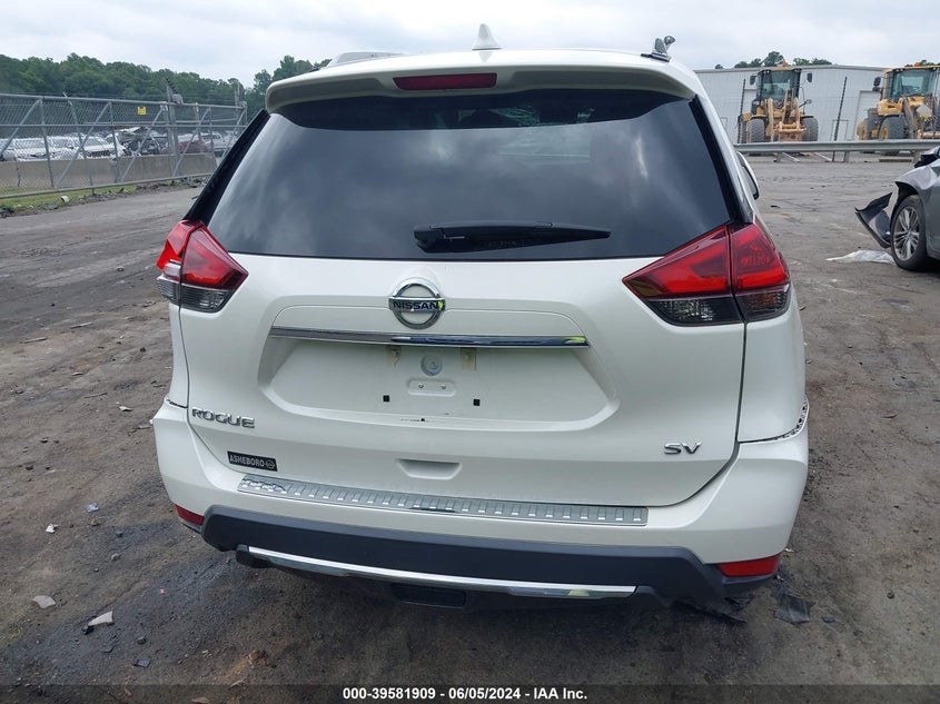 2018 Nissan Rogue Sv VIN: 5N1AT2MT1JC810289 Lot: 39581909