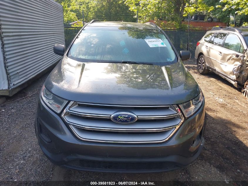 2018 Ford Edge Se VIN: 2FMPK3G96JBB93667 Lot: 39581923