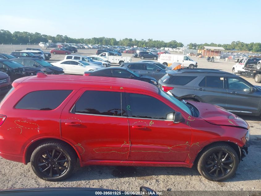 2018 Dodge Durango R/T Rwd VIN: 1C4SDHCT4JC345260 Lot: 39581925