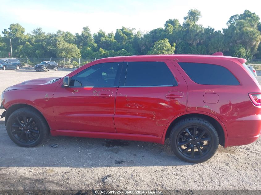 2018 Dodge Durango R/T Rwd VIN: 1C4SDHCT4JC345260 Lot: 39581925