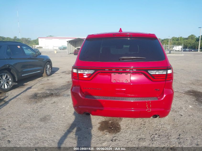 2018 Dodge Durango R/T Rwd VIN: 1C4SDHCT4JC345260 Lot: 39581925