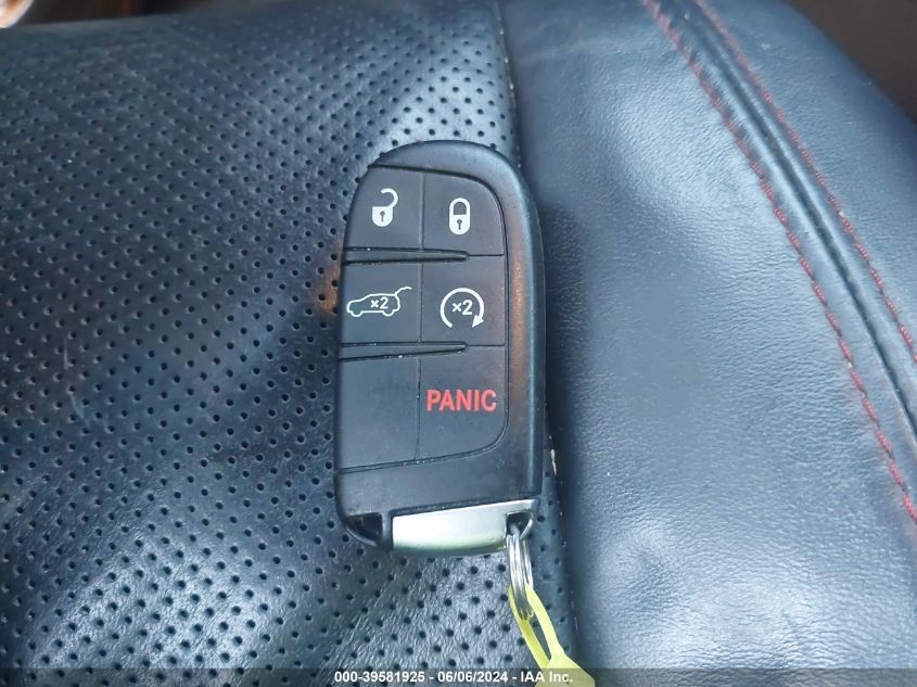 2018 Dodge Durango R/T Rwd VIN: 1C4SDHCT4JC345260 Lot: 39581925