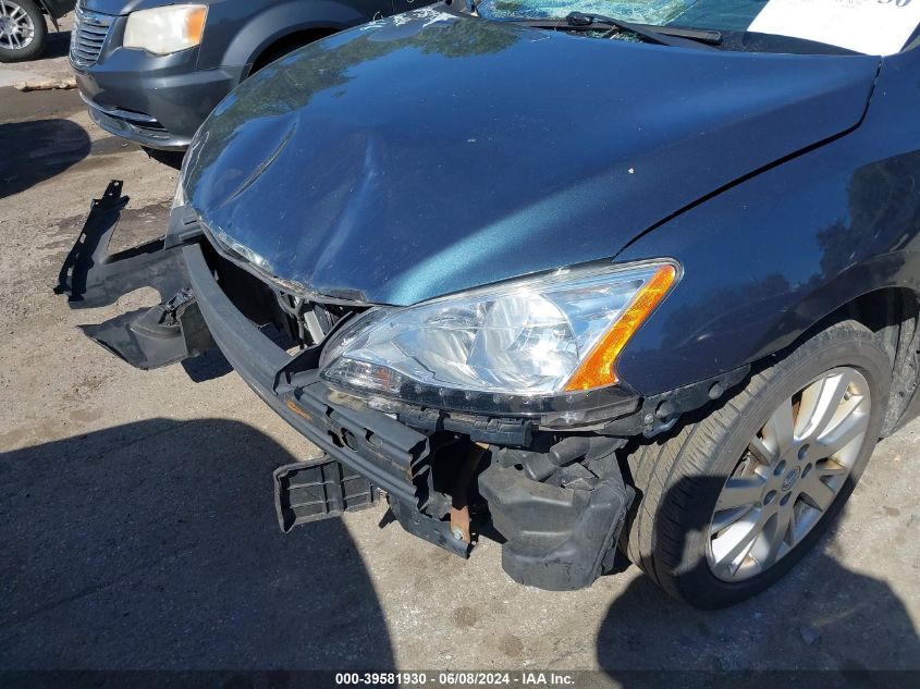 2015 Nissan Sentra Sl VIN: 3N1AB7AP3FY224027 Lot: 39581930