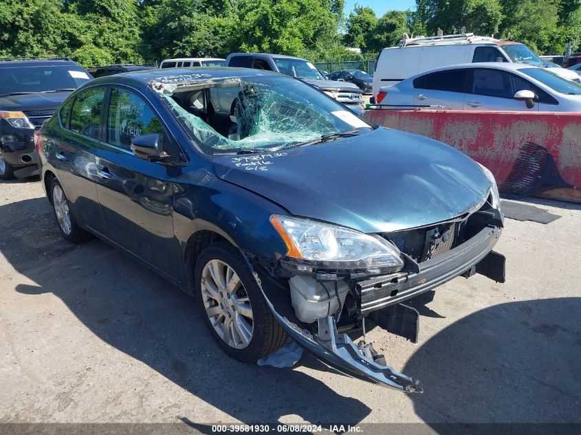 2015 Nissan Sentra Sl VIN: 3N1AB7AP3FY224027 Lot: 39581930