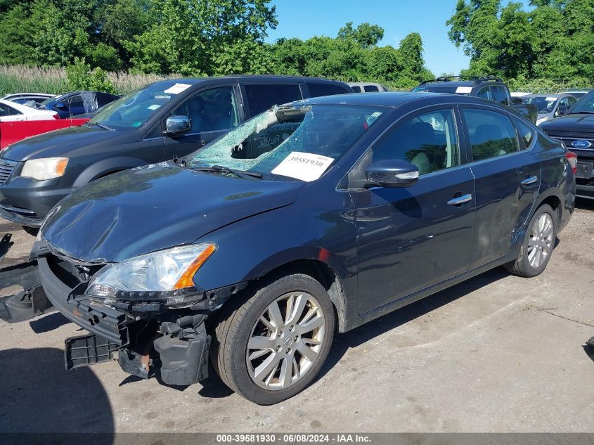 2015 Nissan Sentra Sl VIN: 3N1AB7AP3FY224027 Lot: 39581930