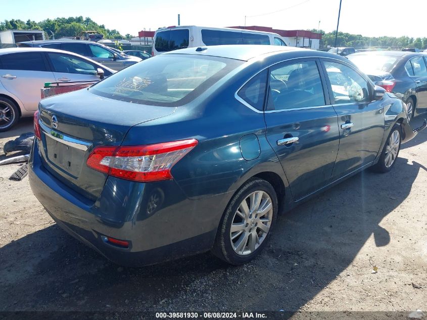 2015 Nissan Sentra Sl VIN: 3N1AB7AP3FY224027 Lot: 39581930