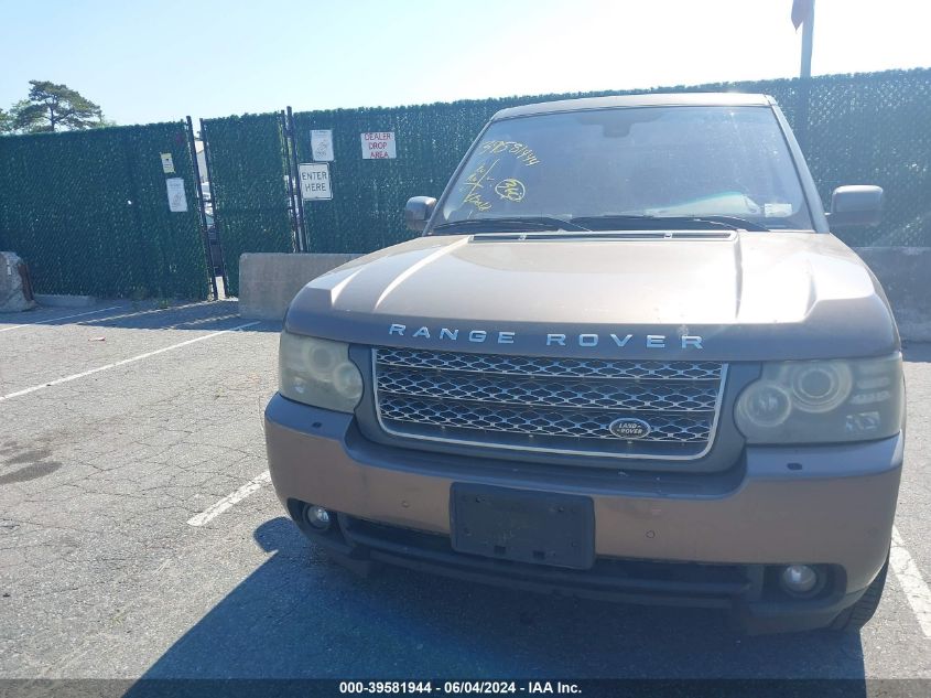 2010 Land Rover Range Rover Hse VIN: SALMF1D44AA323703 Lot: 39581944