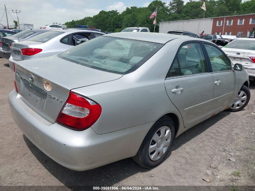 2004 Toyota Camry Le VIN: 4T1BE32K34U829164 Lot: 39581956